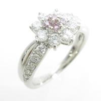 PT フラワー ダイヤモンドリング