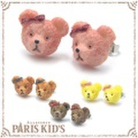テディベアのフェイス ピアス パリスキッズ本店 原宿 pariskid’s 公式 通販 安い ymgir colpo