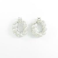 K18WG ダイヤモンドピアス20％引き