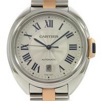 カルティエ W2CL0002 クレ・ドゥ・カルティエ PGコンビ 自動巻