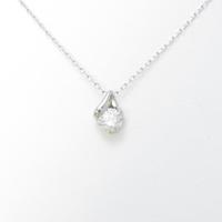 プラチナダイヤモンドネックレス 0．583ct・F・SI2・VERYGOOD20％引き