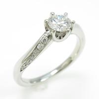 4゜C ダイヤモンドリング 0．314ct・E・IF・3EXT H＆C