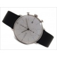 ユンハンス JUNGHANS 腕時計 027/4600.00 機械式自動巻 レザーベルト クロノスコープ