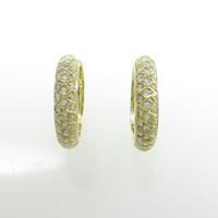 K18YG ダイヤモンドピアス