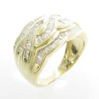 K18YG ダイヤモンドリング