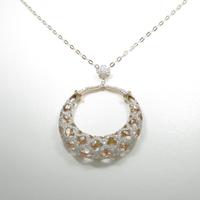 K18PG／K18WG ダイヤモンドネックレス