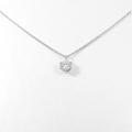 【新品】プラチナダイヤモンドネックレス 0．212ct・D・SI2・GOOD