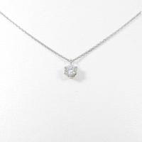 【新品】プラチナダイヤモンドネックレス 0．212ct・D・SI2・GOOD