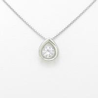 【新品】プラチナダイヤモンドネックレス 0．350ct・H・SI2・GOOD