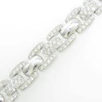 K18WG ダイヤモンドブレスレット10％引き