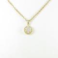 K18YG ダイヤモンドネックレス10％引き