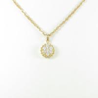 K18YG ダイヤモンドネックレス10％引き