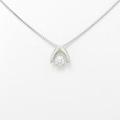 【新品】プラチナダイヤモンドネックレス 0．244ct・E・SI2・GOOD