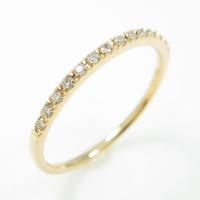 スタージュエリー マイクロセッティング ハーフエタニティ リング