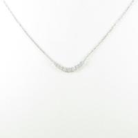 【リメイク】K18WG ダイヤモンドネックレス