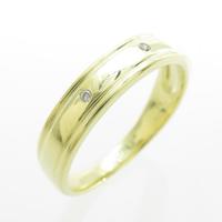 K18YG ダイヤモンドリング