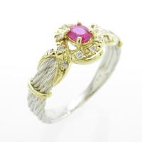 PT／K18YG ルビーリング