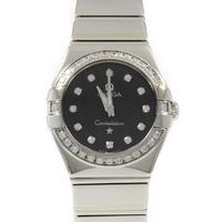 オメガ 123．15．24．60．51．002 コンステレーションポリッシュ／D・12P クォーツ