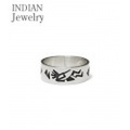 INDIAN JEWELRY ホピ族アーティストの作品『HOPI SILVER RING KOKOPELLI』【アメカジ・ネイティブ】IJ-126