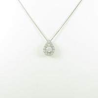 ヴァンドーム ダイヤモンドネックレス 0．195ct・D・VS2・3EXT