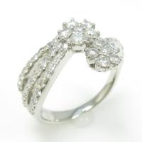 PT フラワー ダイヤモンドリング