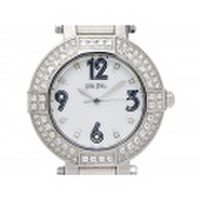 新着【FolliFollie フォリフォリ】WF5T033 SS/革 クォーツ レディース 12314-0