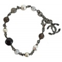 ≪送料無料≫ CHANEL シャネル ブレスレット CCマーク パール×ブラック系 A87351 箱・リボンでのラッピング