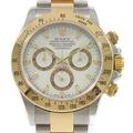 ロレックス 116523． デイトナ SSxYG 自動巻