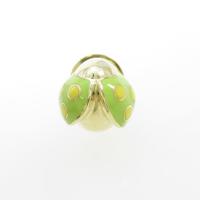 750YG テントウムシ ブローチ
