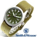 【キャンペーン対象外】 Smith & Wesson スミス＆ウェッソン MILITARY WATCH 腕時計 OLIVE DRAB SWW-1464-OD