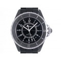 【CHANEL シャネル】J12 H0684 セラミック/ラバー 自動巻 デイト メンズ 9859-0
