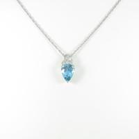 PT アクアマリンネックレス