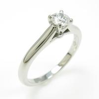カルティエ MKコーフィル リング 0．25ct・E・VVS2・VERYGOOD