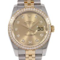 ロレックス 116243G デイトジャスト SSxYG 自動巻