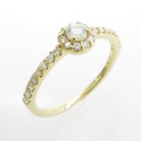 【リメイク】K18YG ダイヤモンドリング