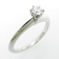 ティファニー クラッシックソリティア リング 0．19ct・H・IF・3EXT