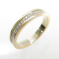 カルティエ スリーゴールド リング