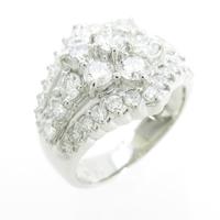 PT フラワー ダイヤモンドリング