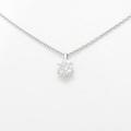 【リメイク】プラチナダイヤモンドネックレス 0．315ct・G・I1・GOOD