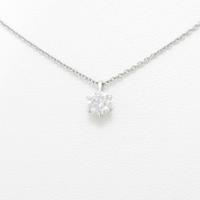 【リメイク】プラチナダイヤモンドネックレス 0．315ct・G・I1・GOOD