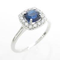 K18WG サファイヤリング