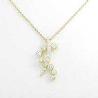 K18YG ダイヤモンドネックレス