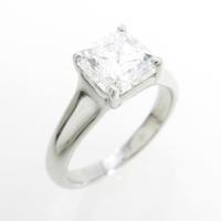 ティファニー ルジダ リング 1．66ct・H・VS1・プリンセスカット