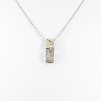 K18PG／750PG ダイヤモンドネックレス