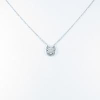 【リメイク】K18WG フラワー ダイヤモンドネックレス