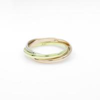 18Kスリーカラー リング10％引き