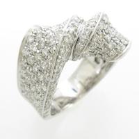 750WG パヴェ ダイヤモンドリング30％引き