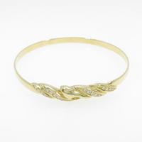 750YG ダイヤモンドバングル10％引き