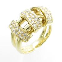 750YG ダイヤモンドリング