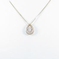 K18PG ダイヤモンドネックレス10％引き